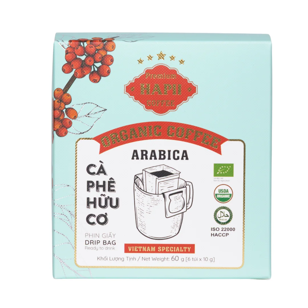 Cà phê phin giấy Arabica 60g