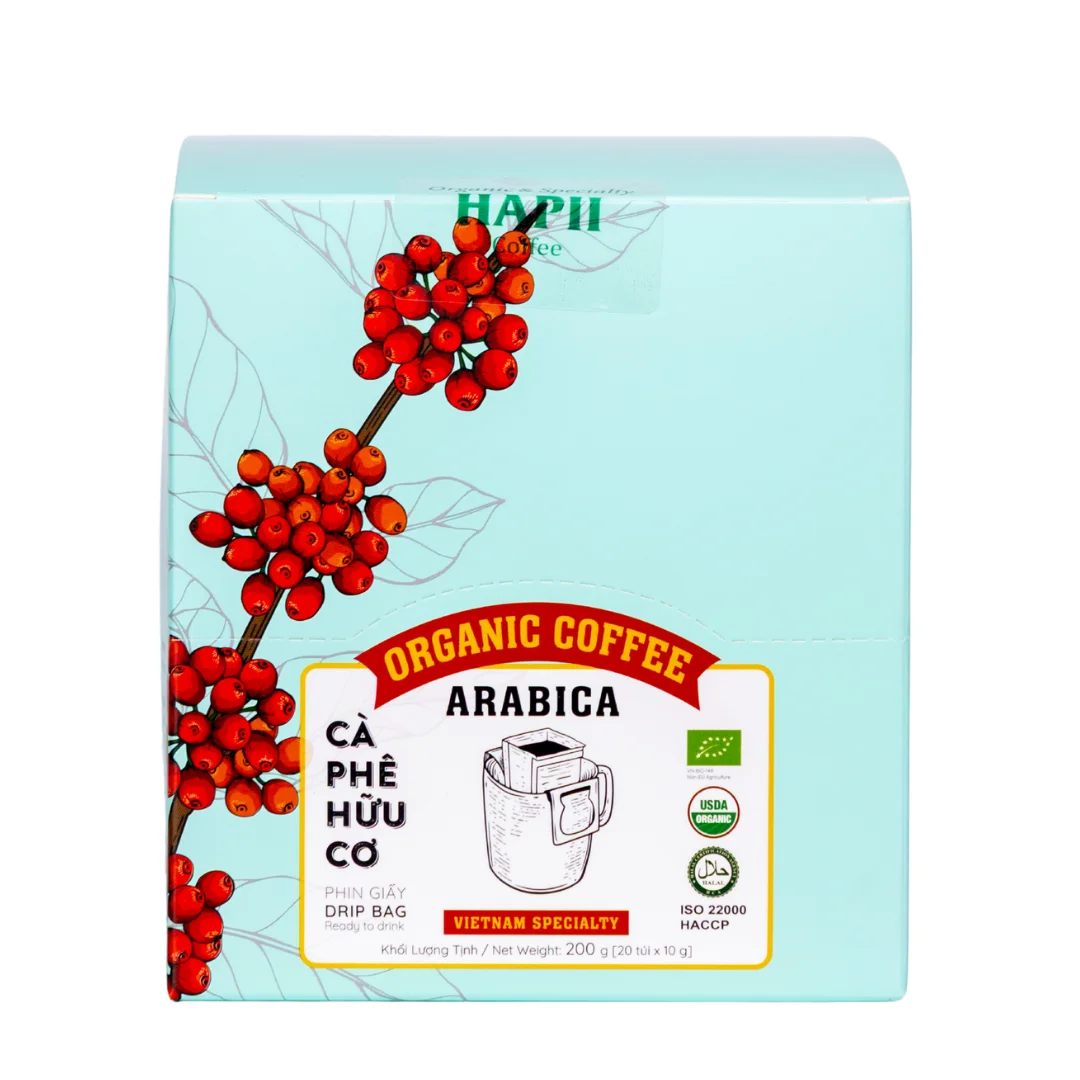 Cà phê phin giấy Arabica 200g
