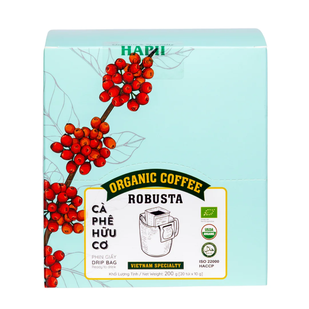 Cà phê phin giấy Robusta 200g
